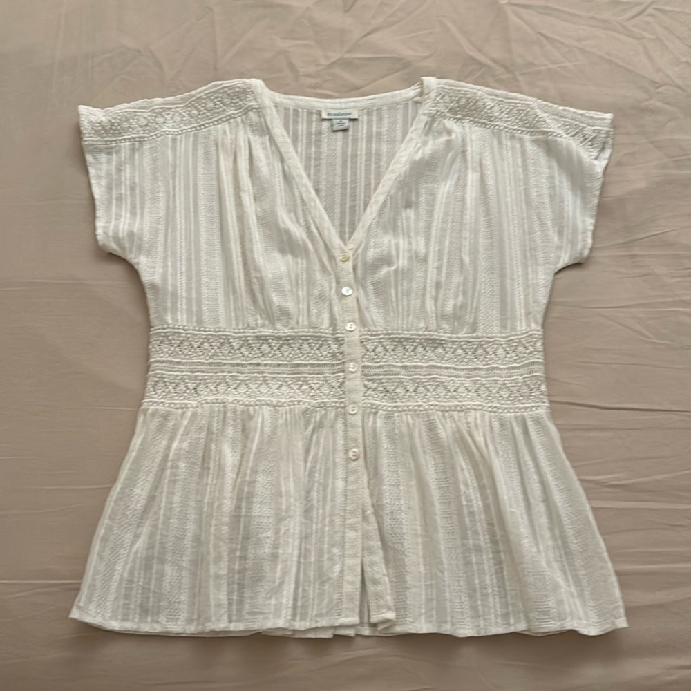 Sundance Beige Top size small